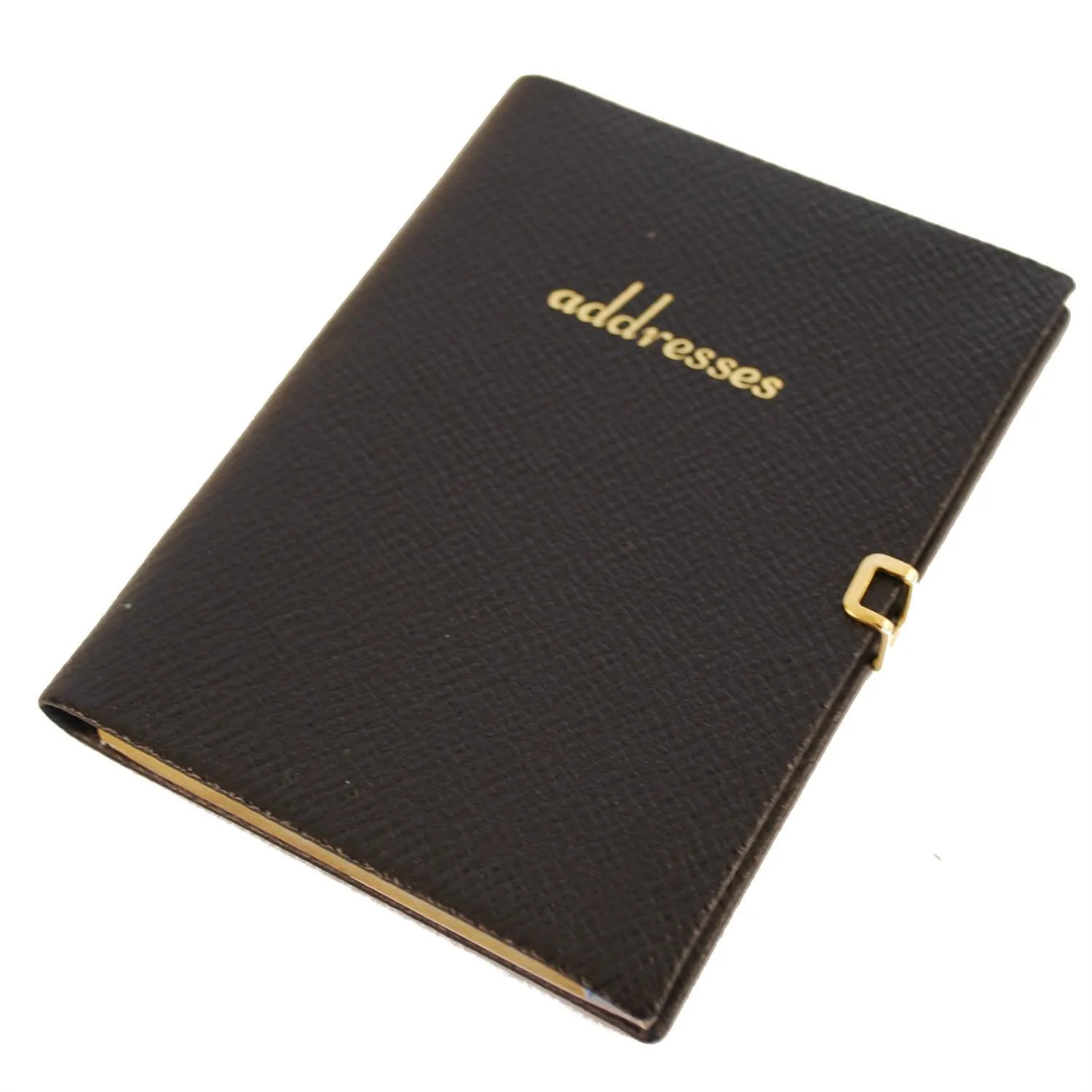 Address Book, 4 by 2.5 | Crossgrain | Pencil and Clasp | Charing Cross | A42LJC