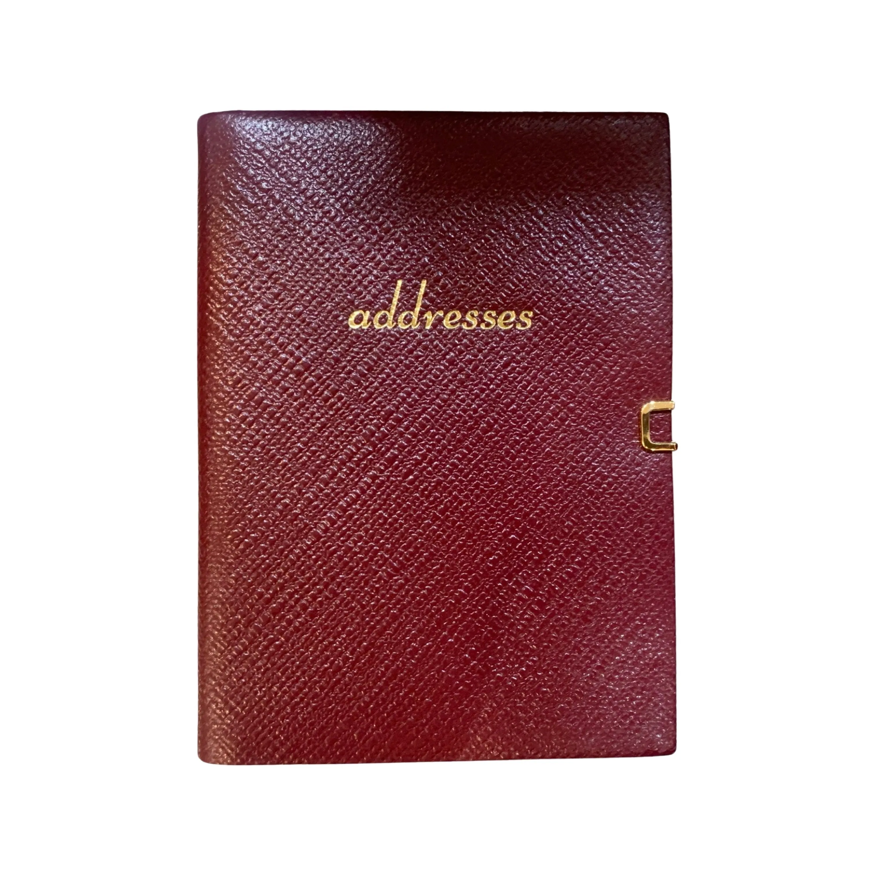 Address Book, 4 by 2.5 | Crossgrain | Pencil and Clasp | Charing Cross | A42LJC