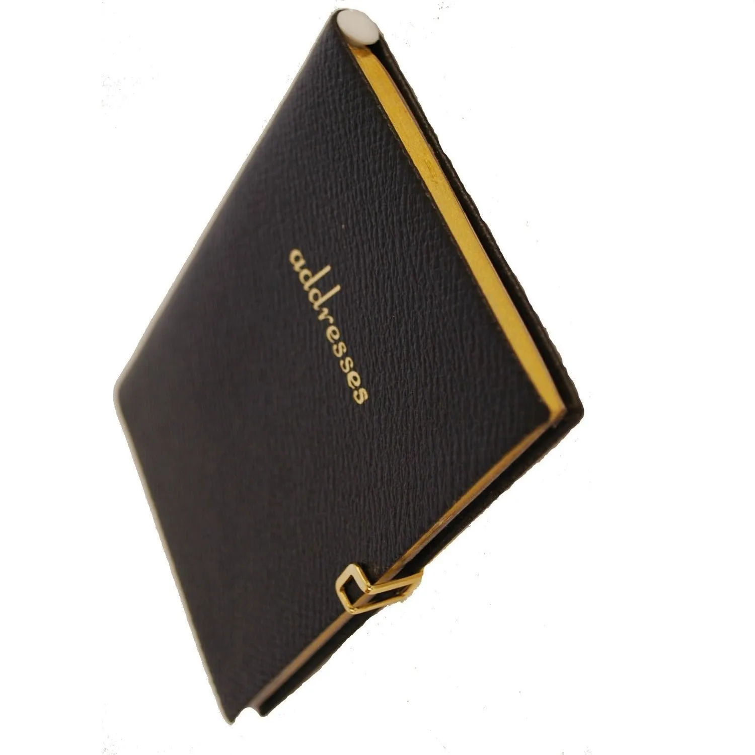 Address Book, 4 by 2.5 | Crossgrain | Pencil and Clasp | Charing Cross | A42LJC