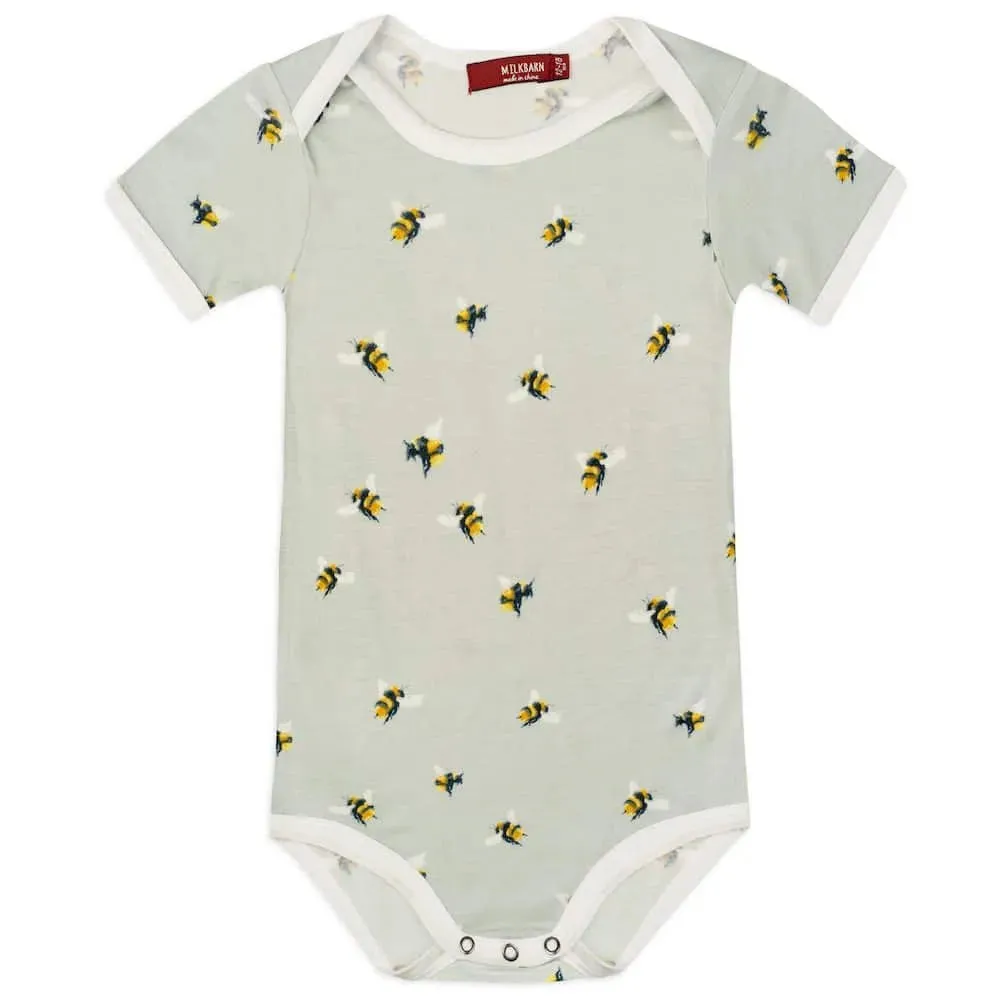 Bamboo One Piece in Bumblebee Print