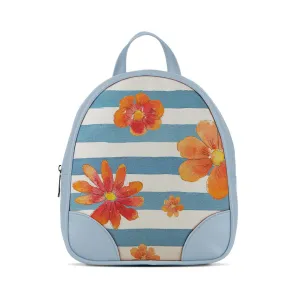 Blue O Mini Backpacks Floral Blue