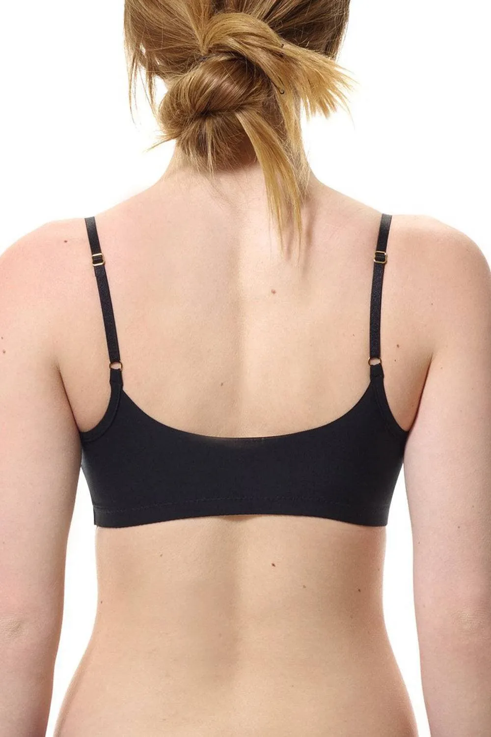Butter Bralette Black, Size L