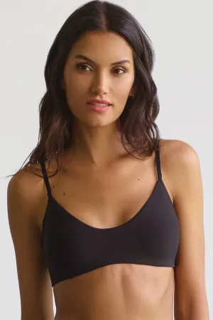 Butter Bralette Black, Size L