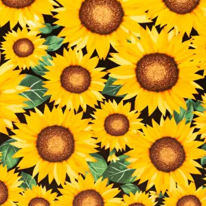 Cuddle® Prints - Sunflower Marigold Digitally Printed Minky Yardage