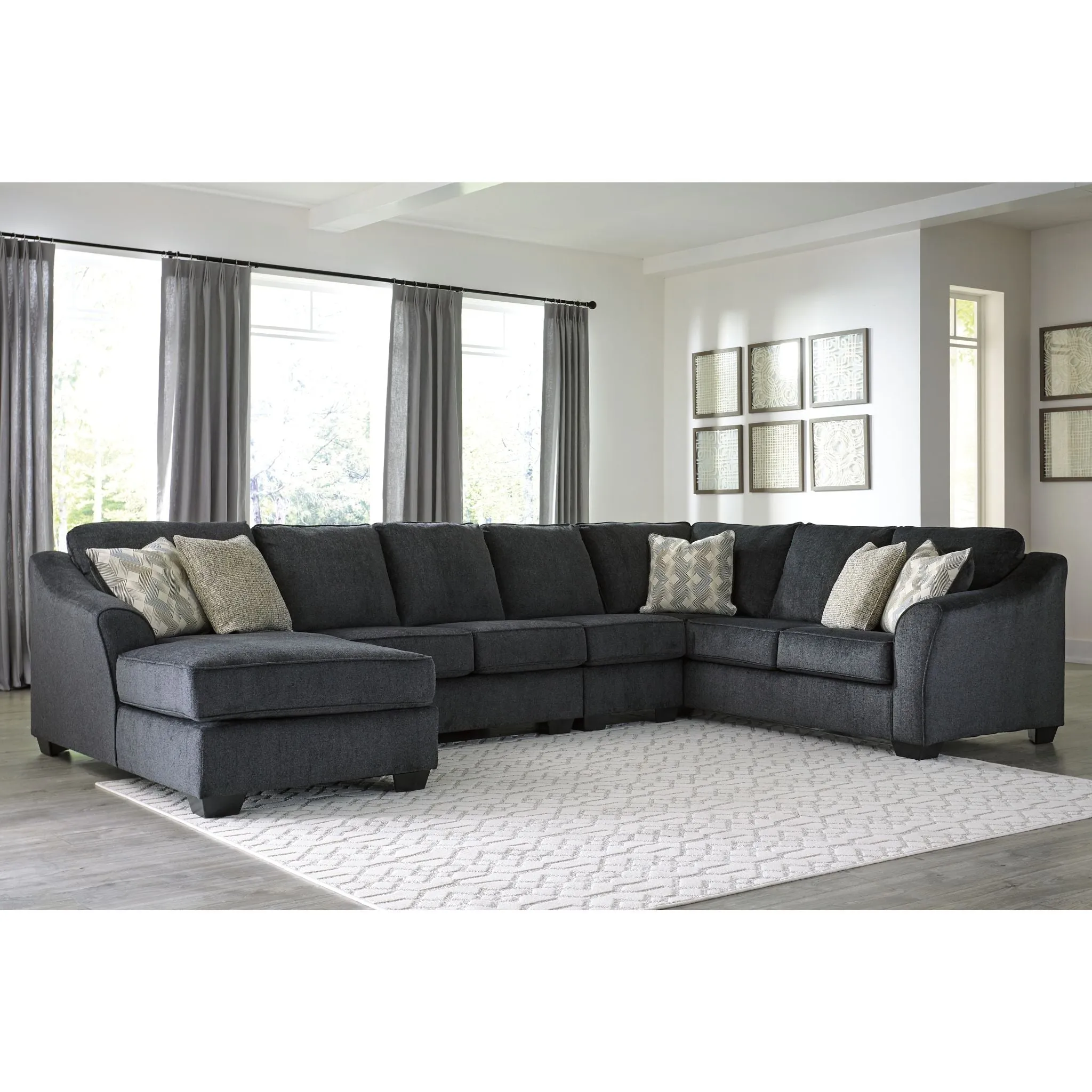 Eltmann 4 Piece Sectional with Chaise