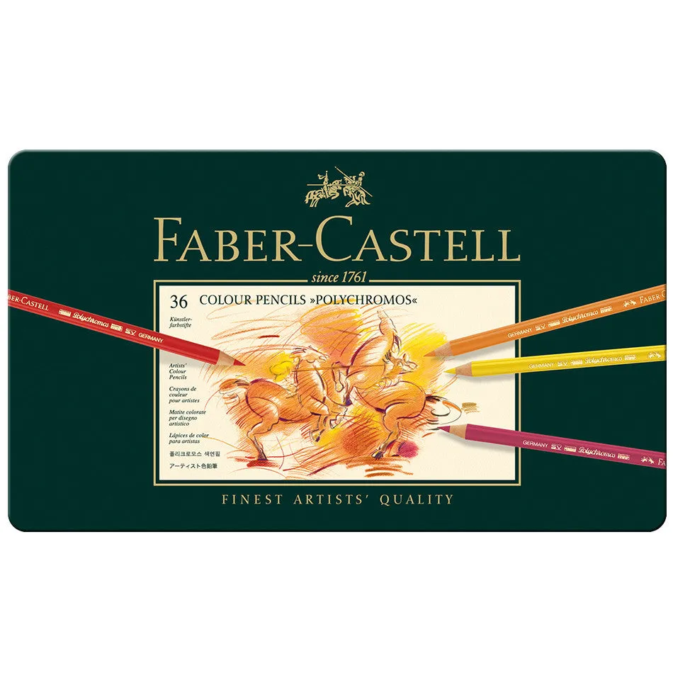 Faber-Castell Polychromos Colouring Pencil Set of 36