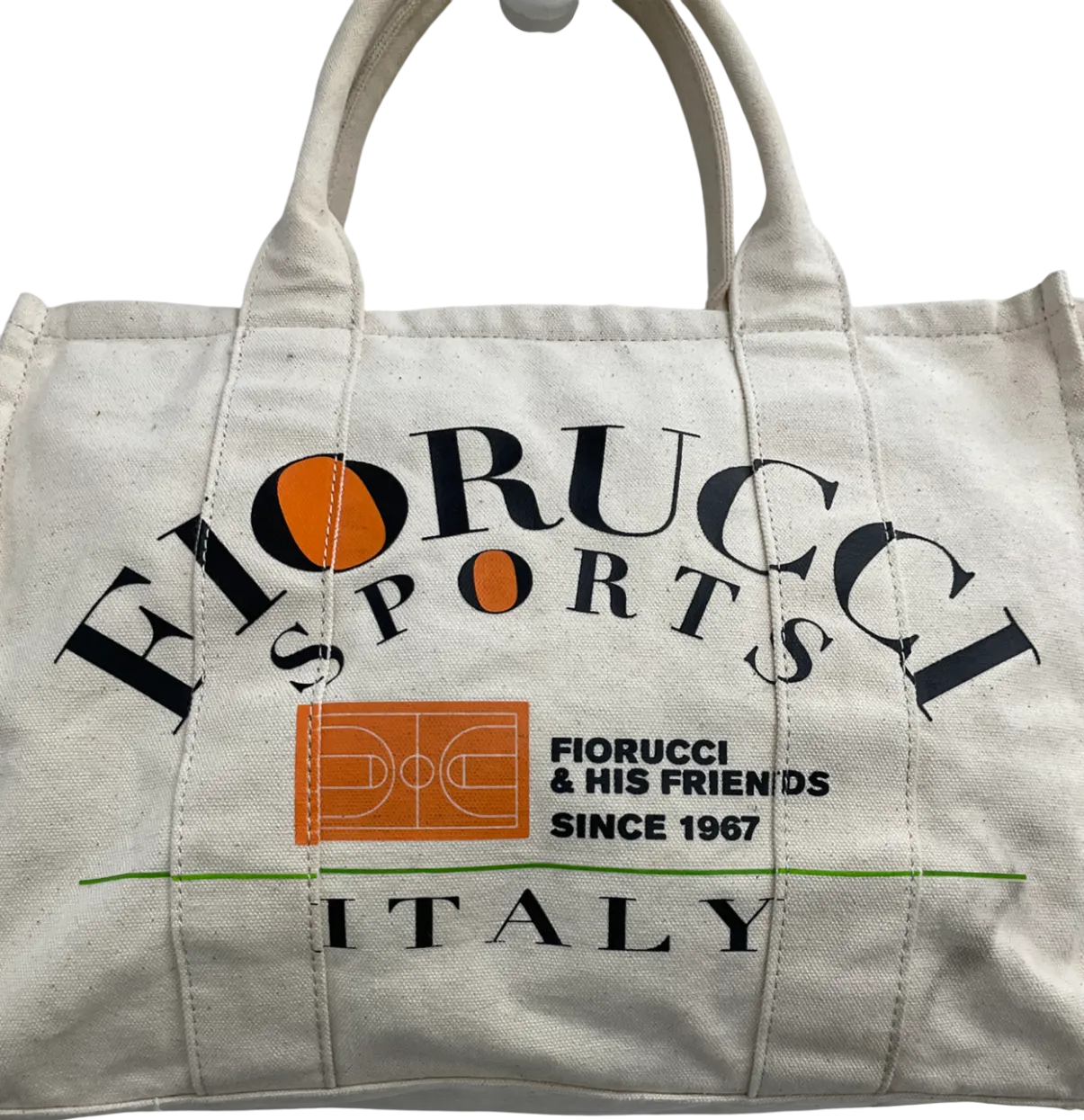 FIORUCCI Cream Canvas Tote One Size