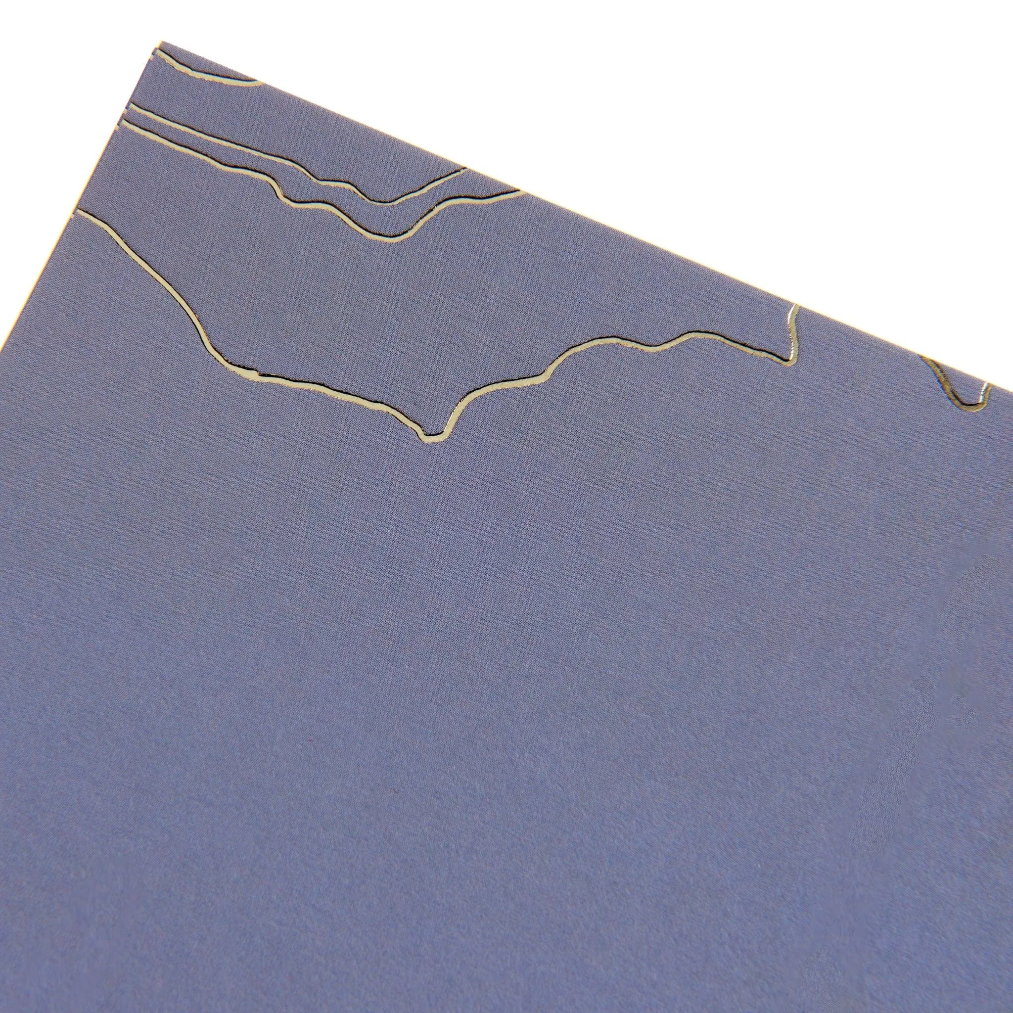 Gray Marble Custom Foil 4.25 x 5.5 Notecards
