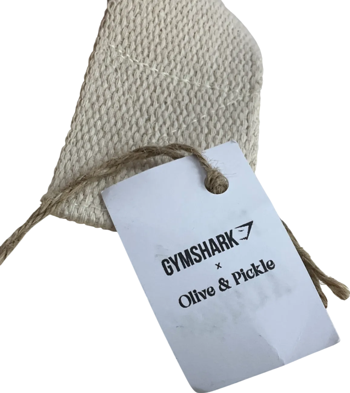 gymshark Cream Oversized Canvas Tote One Size