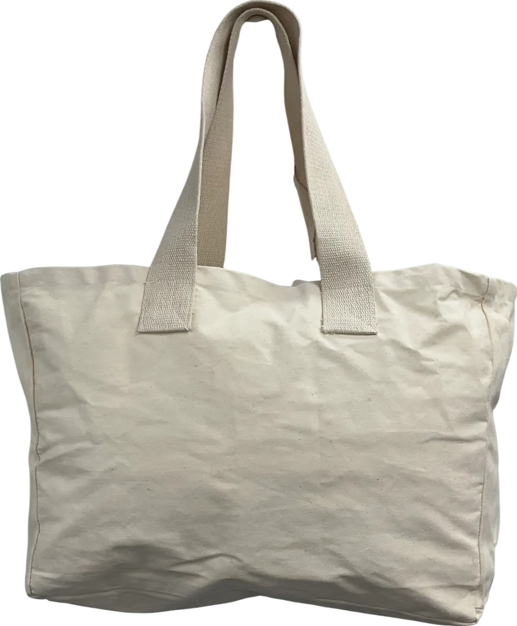 gymshark Cream Oversized Canvas Tote One Size