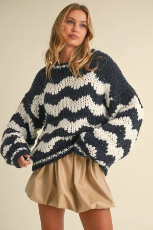 Henley Oversized Sweater