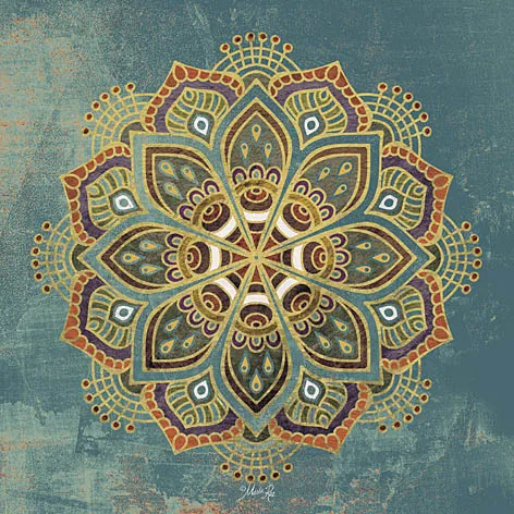 MA2372A - Boho Medallion I - 12x12