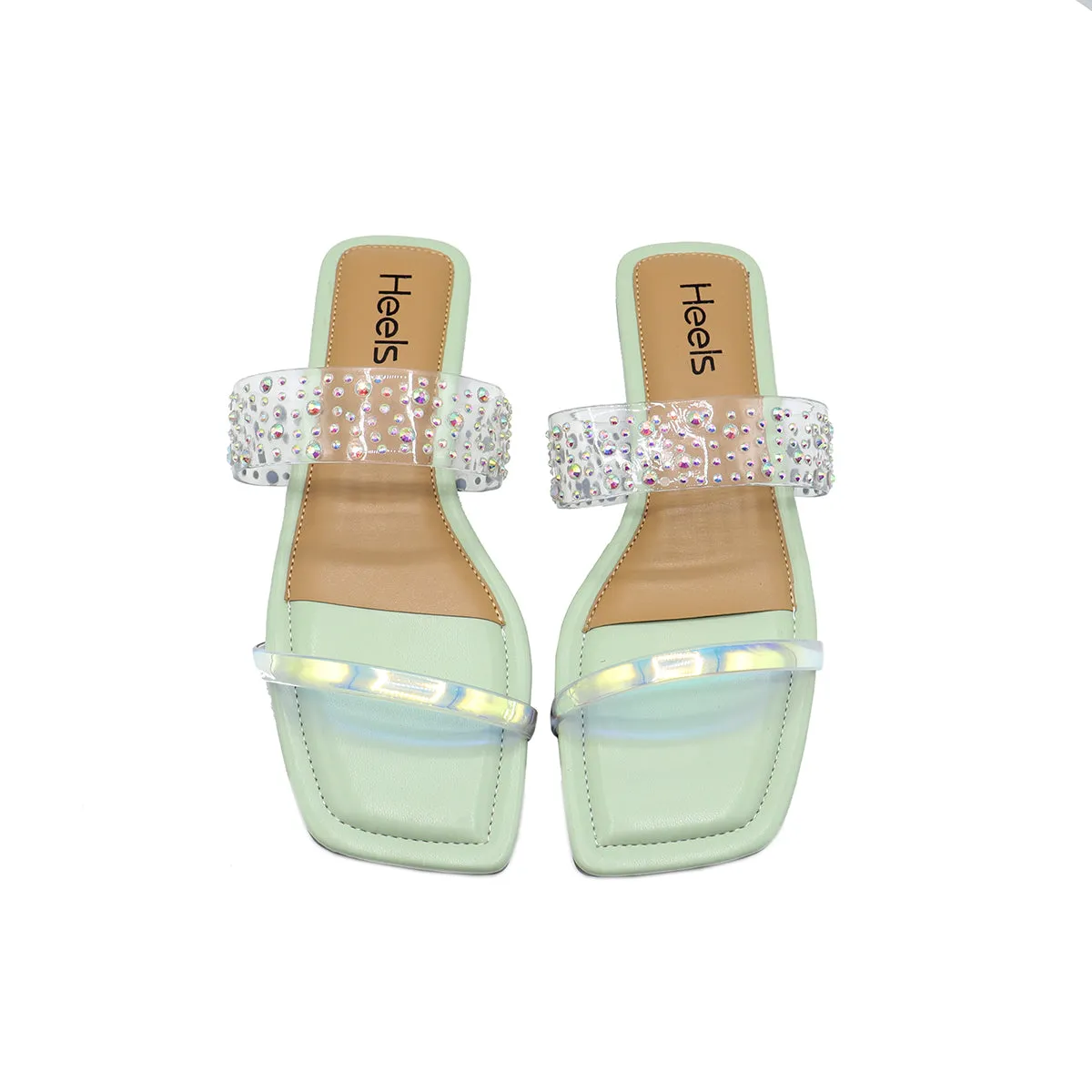Mint Green Formal Slipper L00350004