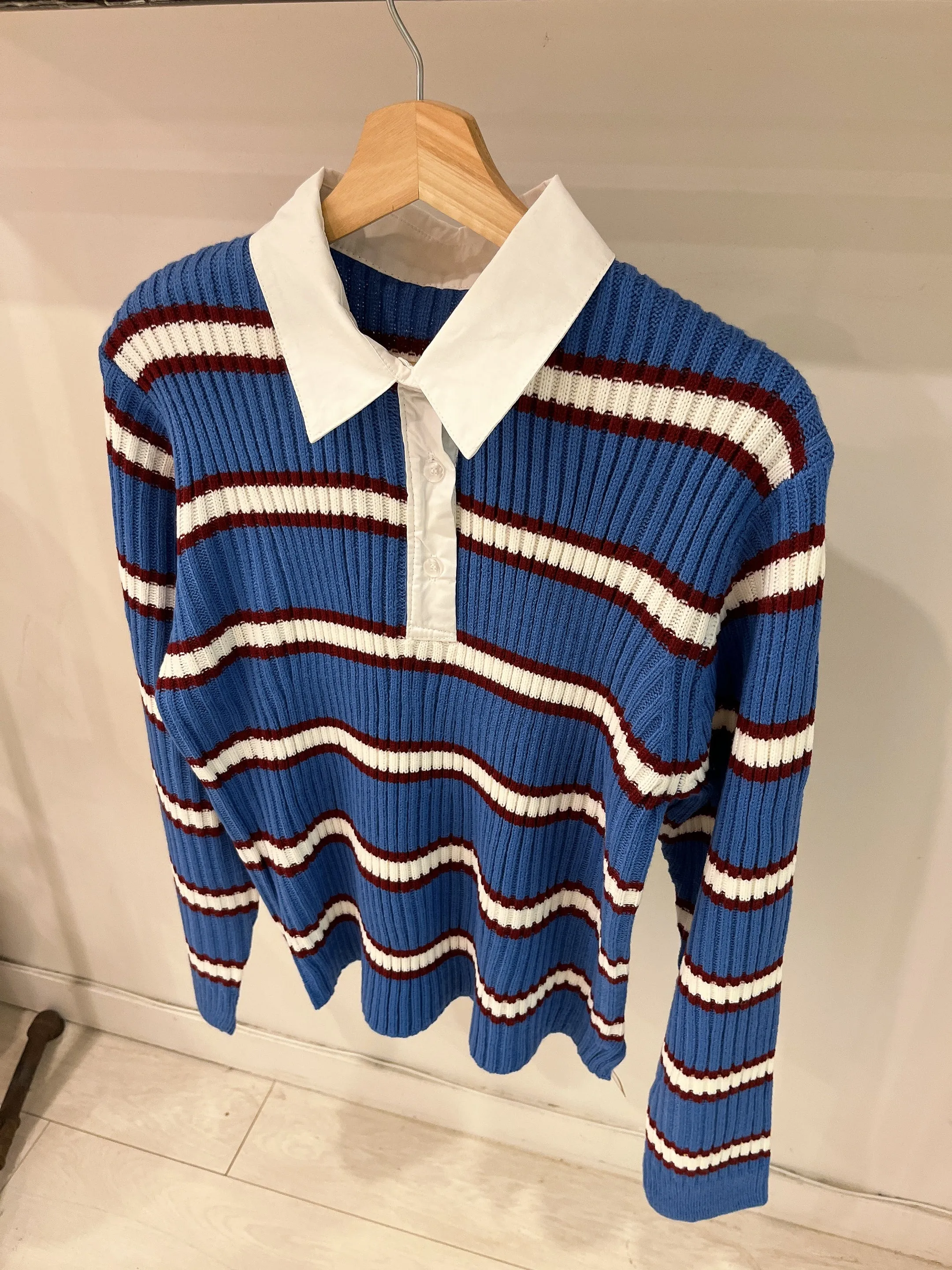 PIGU Stripe sweater shirt