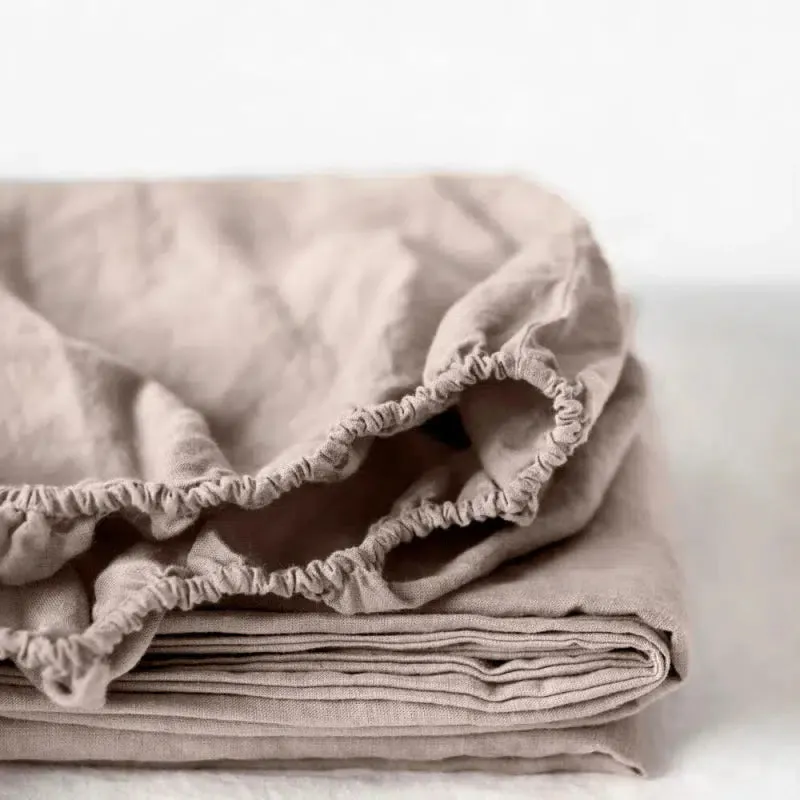 Portobello Linen Fitted Sheet