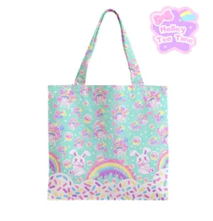 Rainbow Sweets Mint Tote Bag [Made To Order]