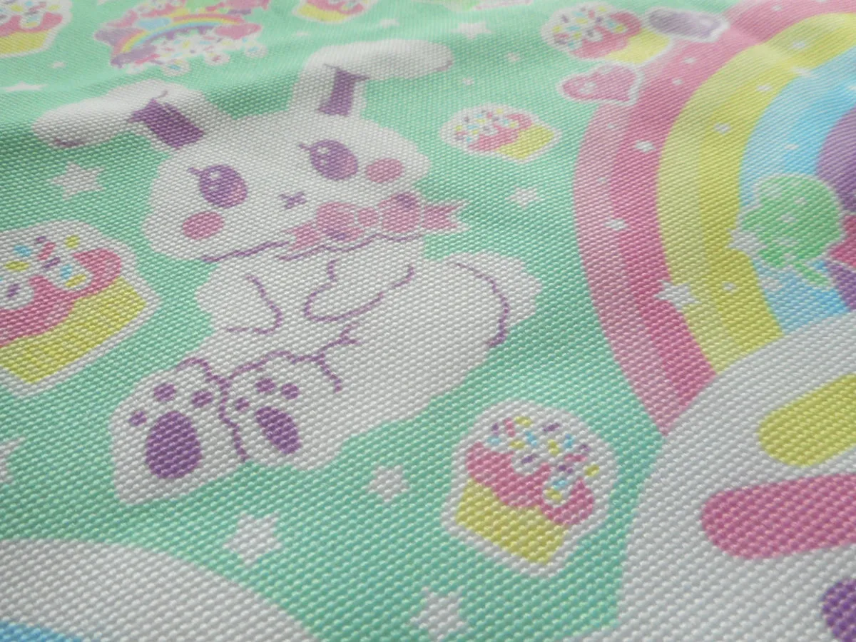 Rainbow Sweets Mint Tote Bag [Made To Order]