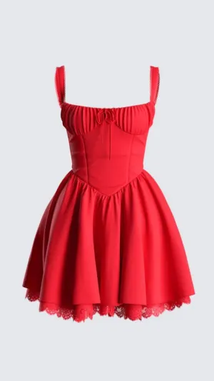 Scarlet Charm Mini Red