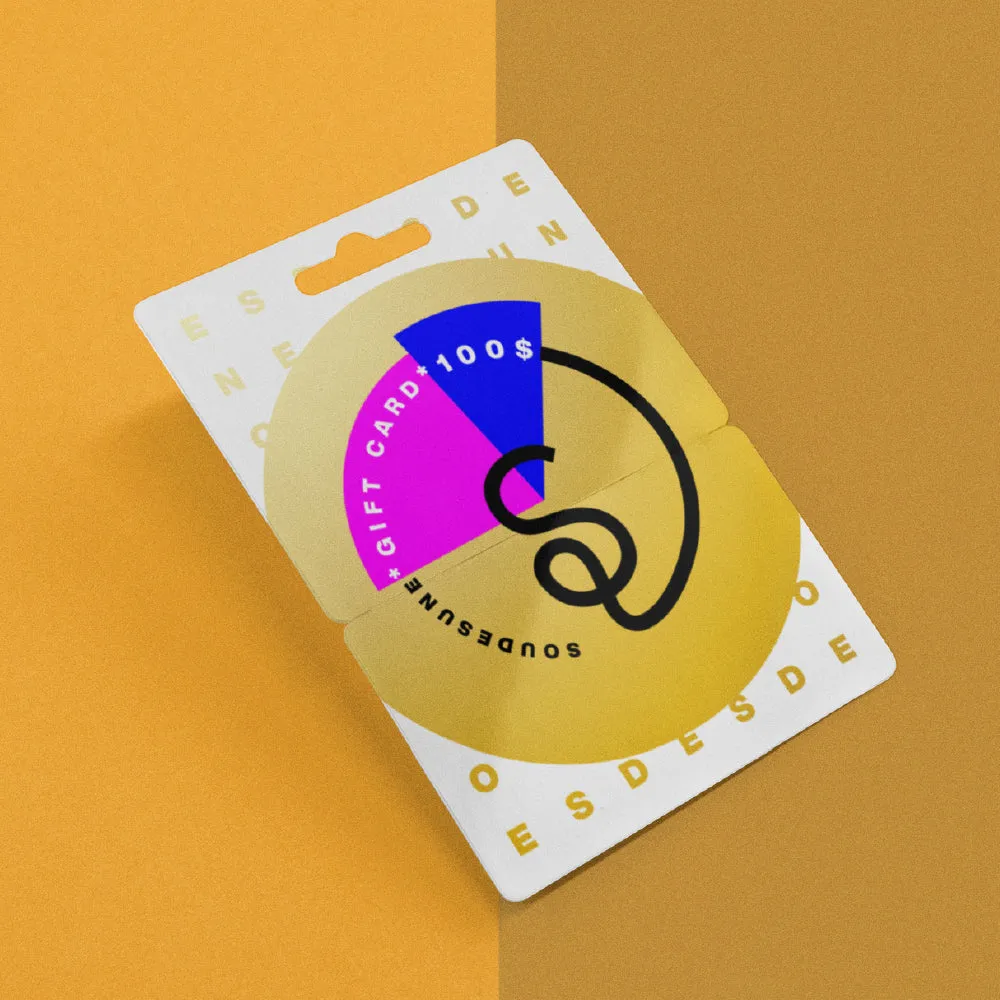 SOUDESUNE Gift Card