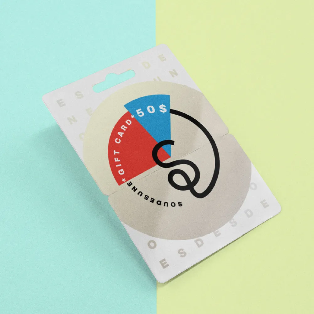 SOUDESUNE Gift Card