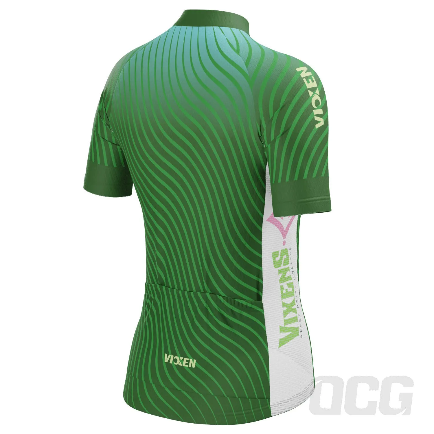 Women's Custom Vixen Sweet Briar Short Sleeve Cycling Jersey