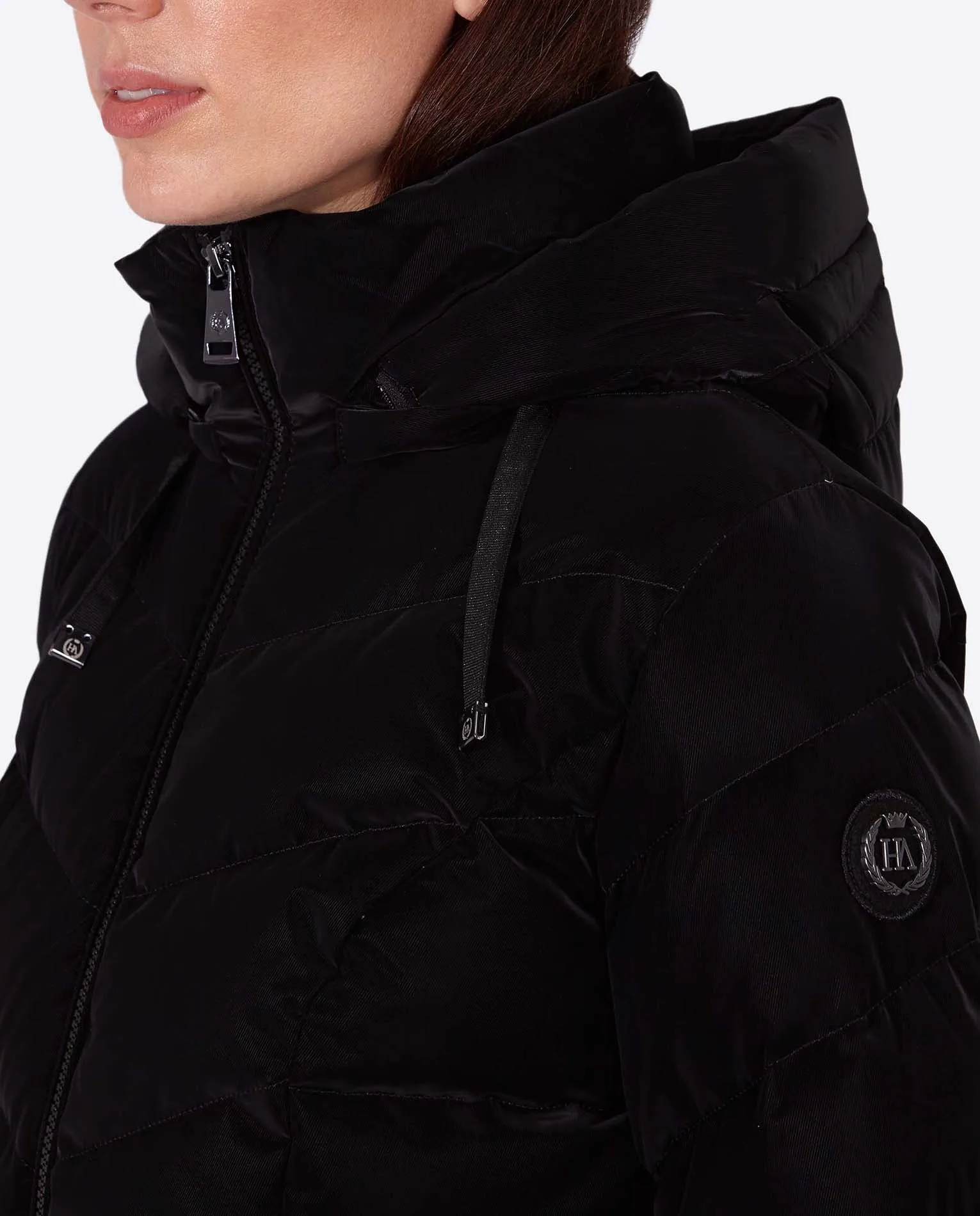 Women's down jacket LENA Negro Goma