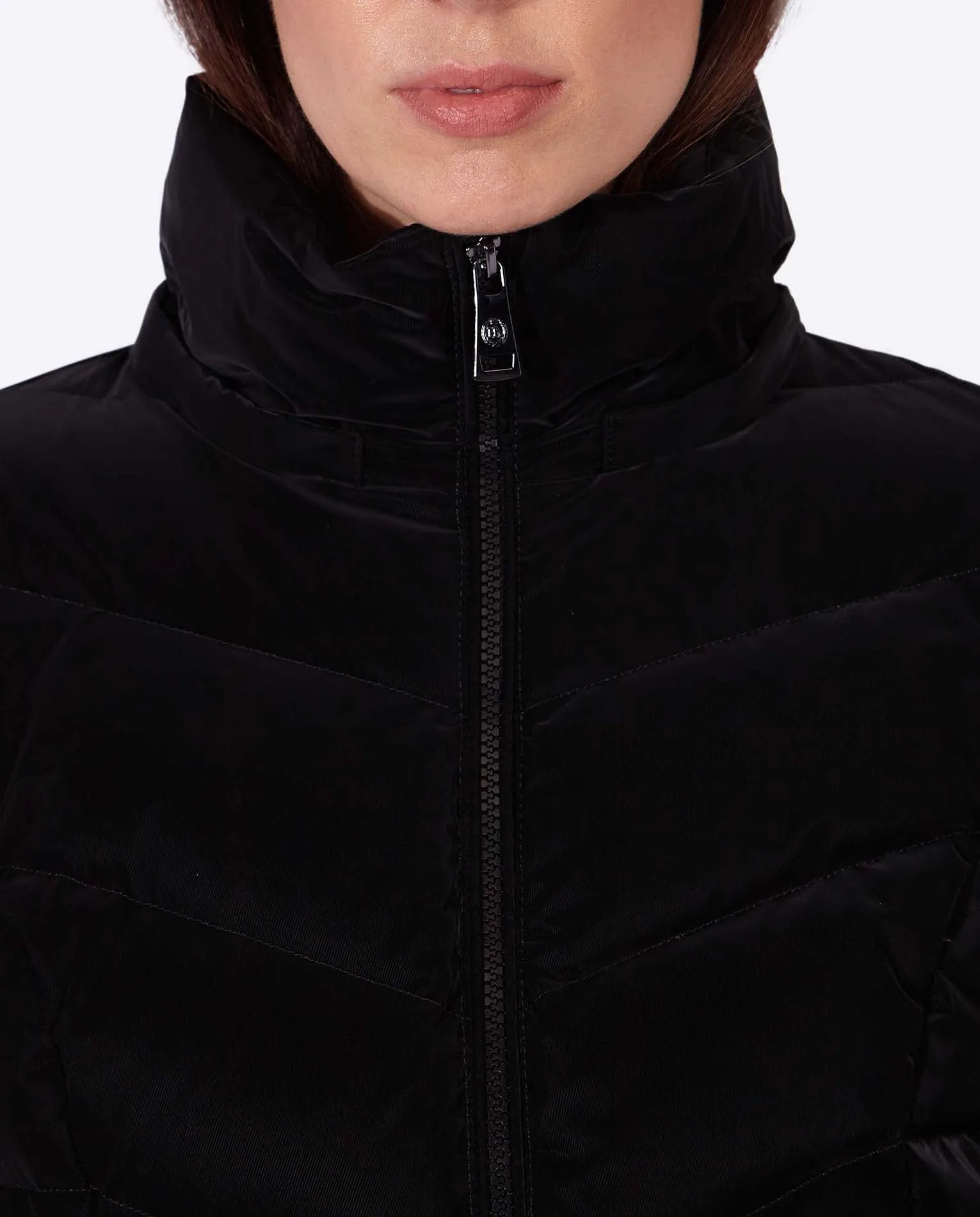 Women's down jacket LENA Negro Goma