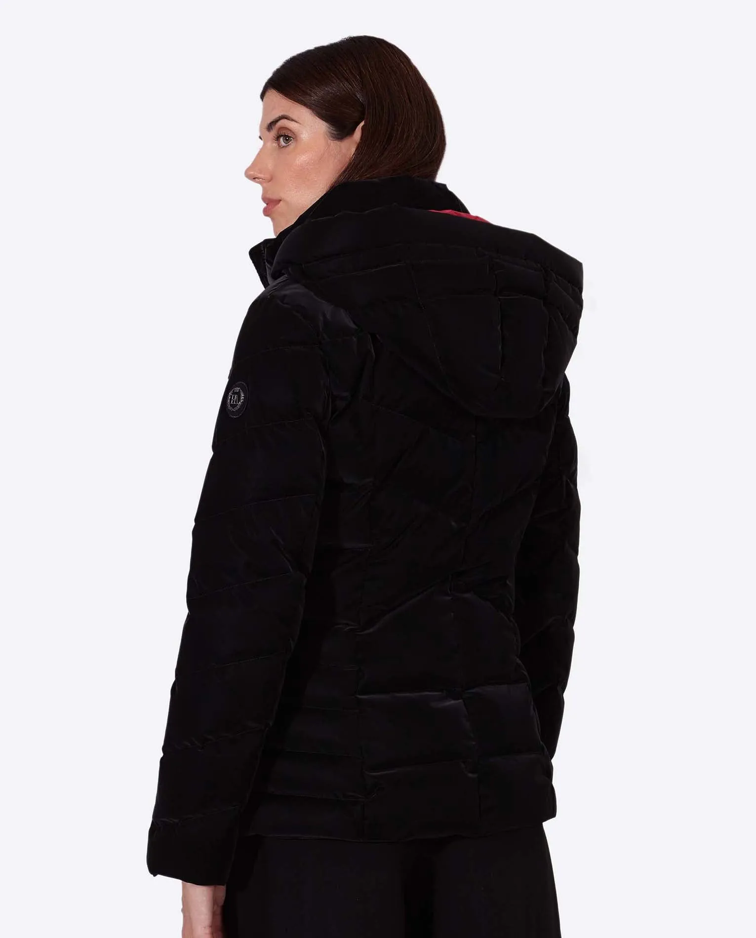 Women's down jacket LENA Negro Goma