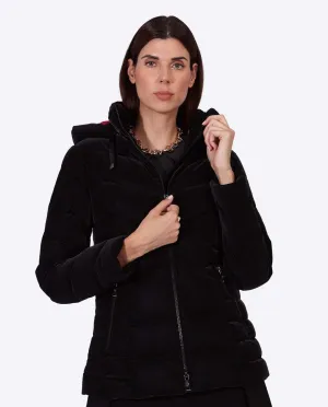 Women's down jacket LENA Negro Goma
